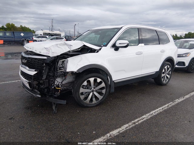 2022 Kia Telluride S მანქანა იყიდება აუქციონზე, vin: 5XYP6DHC2NG293551, აუქციონის ნომერი: 46071446