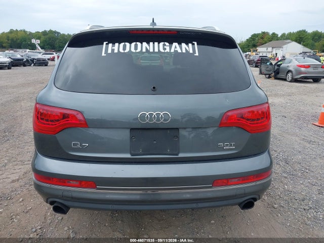 2015 Audi Q7 3.0t Premium მანქანა იყიდება აუქციონზე, vin: WA1LGAFE2FD016617, აუქციონის ნომერი: 46071535