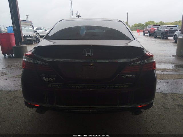 46071539 :رقم المزاد ، 1HGCR2F55GA020185 vin ، 2016 Honda Accord Sport مزاد بيع