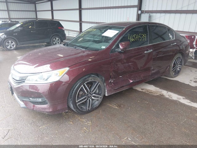 46071539 :رقم المزاد ، 1HGCR2F55GA020185 vin ، 2016 Honda Accord Sport مزاد بيع
