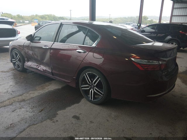 46071539 :رقم المزاد ، 1HGCR2F55GA020185 vin ، 2016 Honda Accord Sport مزاد بيع