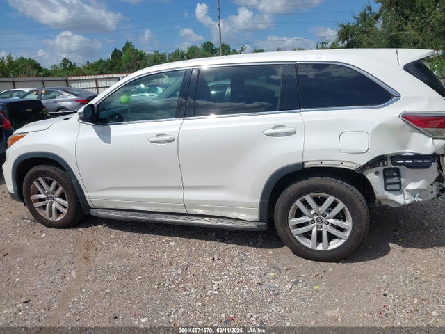 2016 Toyota Highlander Le V6 მანქანა იყიდება აუქციონზე, vin: 5TDZKRFH6GS124770, აუქციონის ნომერი: 46071570