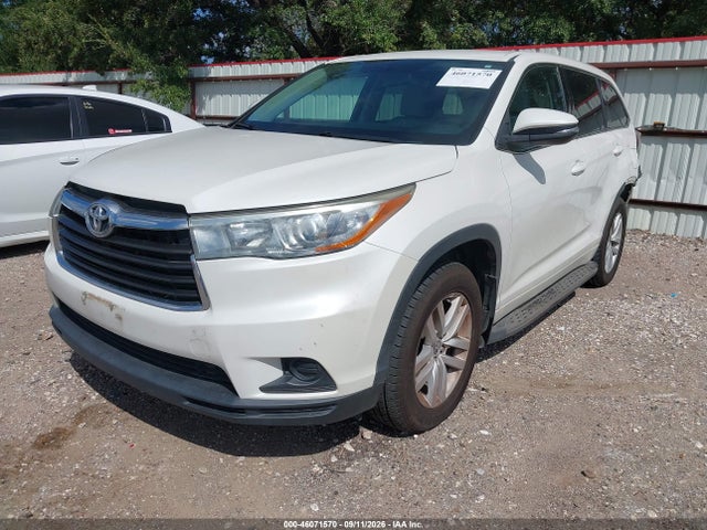 2016 Toyota Highlander Le V6 მანქანა იყიდება აუქციონზე, vin: 5TDZKRFH6GS124770, აუქციონის ნომერი: 46071570