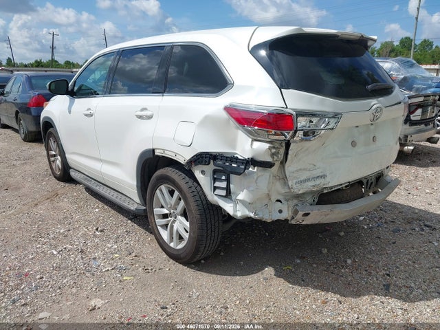 2016 Toyota Highlander Le V6 მანქანა იყიდება აუქციონზე, vin: 5TDZKRFH6GS124770, აუქციონის ნომერი: 46071570