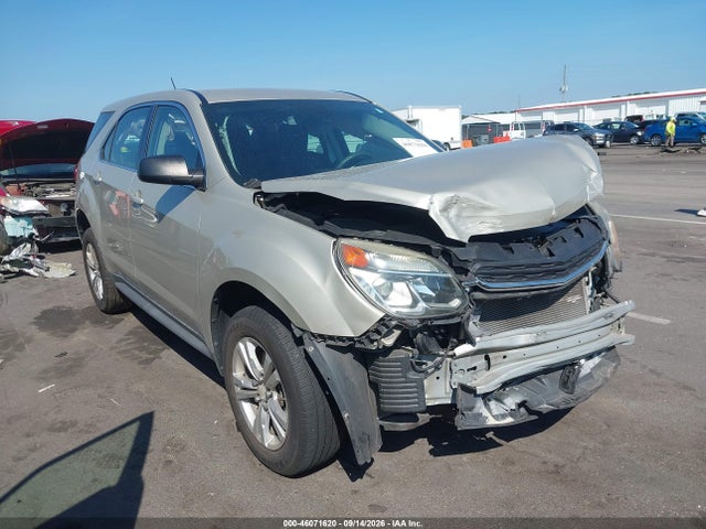 Продаж на аукціоні авто 2016 Chevrolet Equinox Ls, vin: 2GNALBEK4G1134114, номер лоту: 46071620