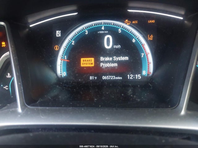 46071624 :رقم المزاد ، 19XFC1F39LE219480 vin ، 2020 Honda Civic Ex مزاد بيع