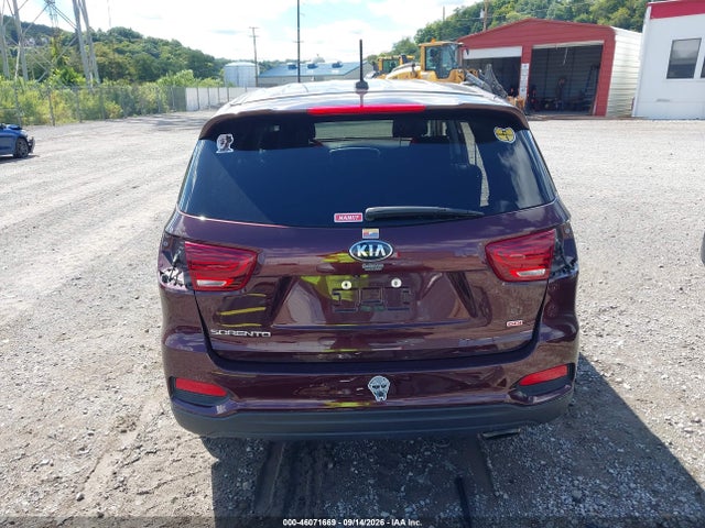 2019 Kia Sorento 2.4l Lx მანქანა იყიდება აუქციონზე, vin: 5XYPG4A37KG561142, აუქციონის ნომერი: 46071669