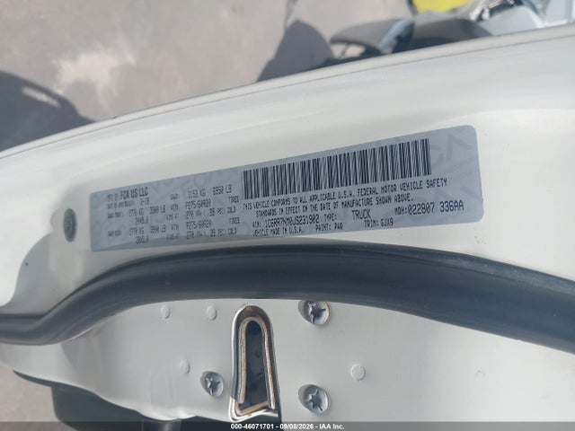 Aukcja sprzedaży 2018 Ram 1500 Laramie  4x4 5'7 Box, vin: 1C6RR7NM0JS231902, numer aukcji: 46071701