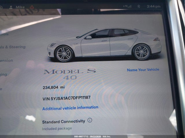 Aukcja sprzedaży 2013 Tesla Model S, vin: 5YJSA1AC7DFP11187, numer aukcji: 46071713