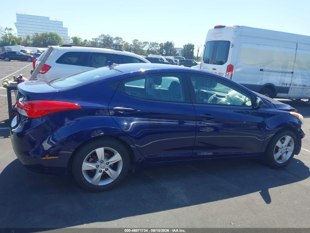 2013 Hyundai Elantra Gls მანქანა იყიდება აუქციონზე, vin: 5NPDH4AEXDH331639, აუქციონის ნომერი: 46071734