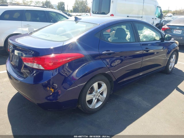 2013 Hyundai Elantra Gls მანქანა იყიდება აუქციონზე, vin: 5NPDH4AEXDH331639, აუქციონის ნომერი: 46071734
