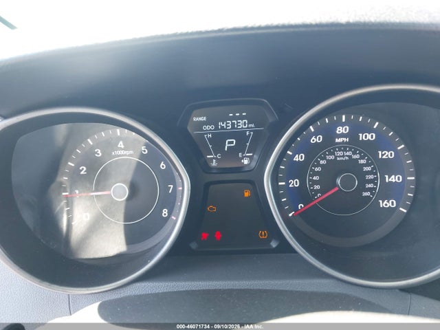 2013 Hyundai Elantra Gls მანქანა იყიდება აუქციონზე, vin: 5NPDH4AEXDH331639, აუქციონის ნომერი: 46071734