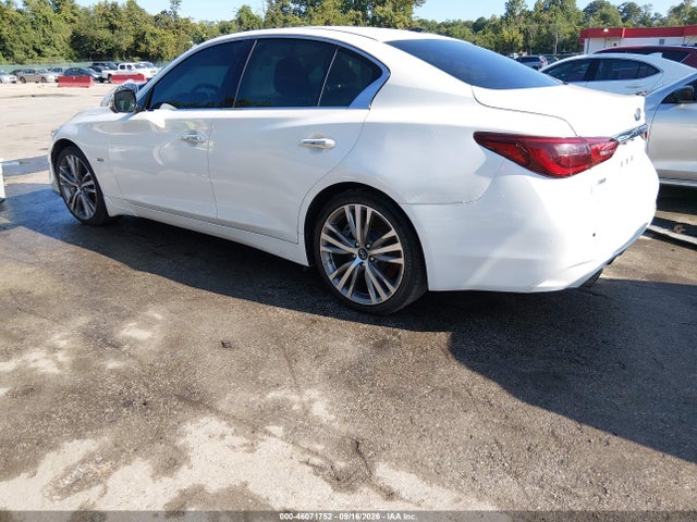 Продаж на аукціоні авто 2018 Infiniti Q50 3.0t Sport, vin: JN1EV7AR0JM436079, номер лоту: 46071752