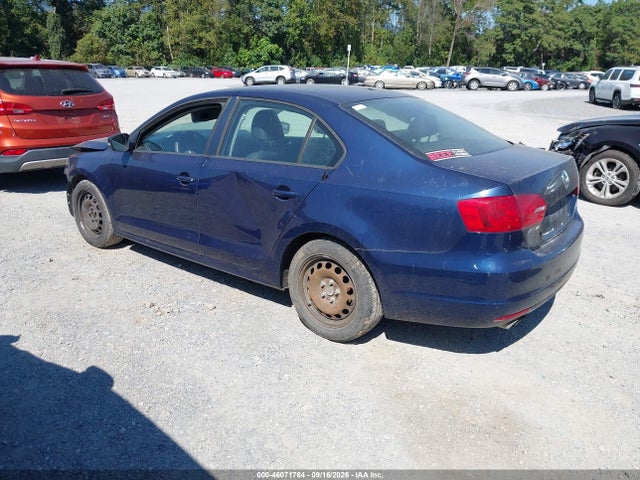 2012 Volkswagen Jetta 2.5l Se მანქანა იყიდება აუქციონზე, vin: 3VWDP7AJ9CM372769, აუქციონის ნომერი: 46071764