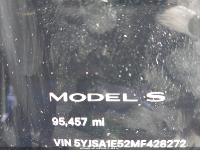 Продаж на аукціоні авто 2021 Tesla Model S Long Range Dual Motor All-wheel Drive, vin: 5YJSA1E52MF428272, номер лоту: 46071865