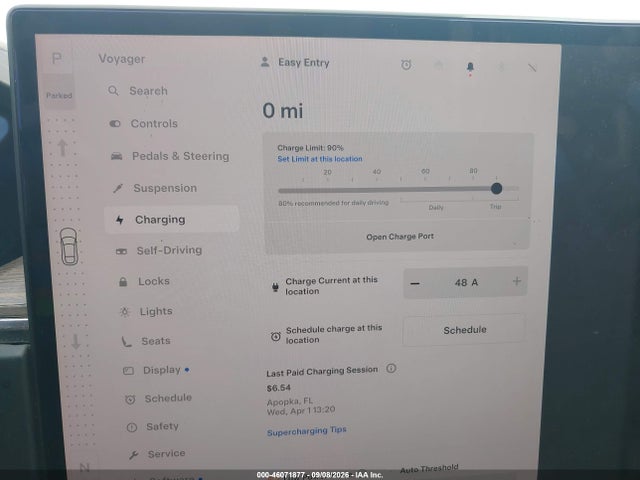 Продаж на аукціоні авто 2021 Tesla Model S Long Range Dual Motor All-wheel Drive, vin: 5YJSA1E51MF428201, номер лоту: 46071877