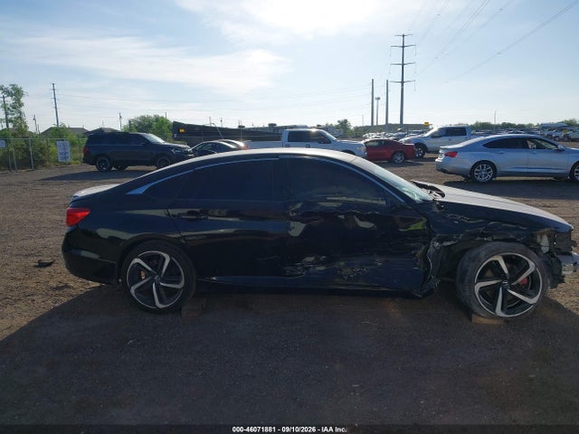 2018 Honda Accord Sport მანქანა იყიდება აუქციონზე, vin: 1HGCV1F3XJA133304, აუქციონის ნომერი: 46071881