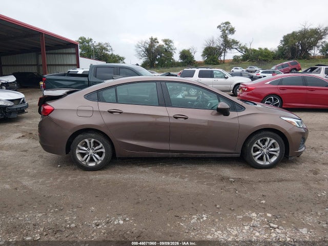 2019 Chevrolet Cruze Ls მანქანა იყიდება აუქციონზე, vin: 1G1BC5SM7K7125805, აუქციონის ნომერი: 46071960