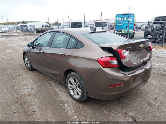 2019 Chevrolet Cruze Ls მანქანა იყიდება აუქციონზე, vin: 1G1BC5SM7K7125805, აუქციონის ნომერი: 46071960