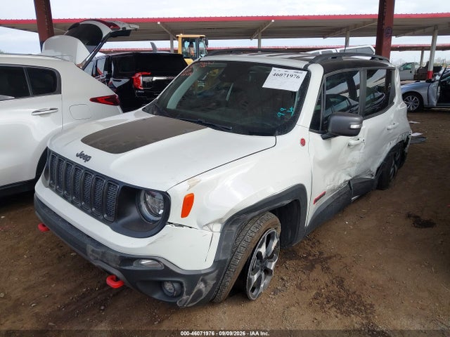 46071976 :رقم المزاد ، ZACNJDC13MPM36224 vin ، 2021 Jeep Renegade Trailhawk 4x4 مزاد بيع