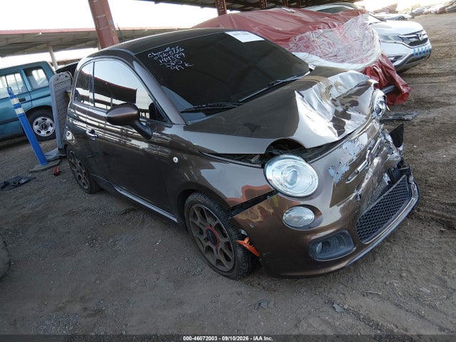 Продаж на аукціоні авто 2015 Fiat 500 Sport, vin: 3C3CFFBR3FT638852, номер лоту: 46072003