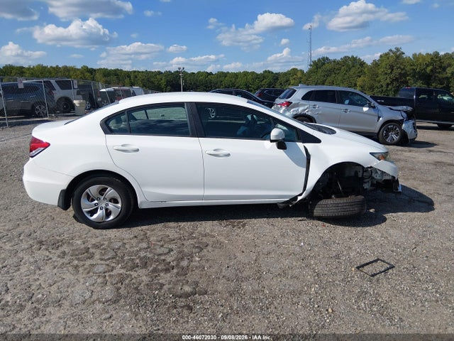 Aukcja sprzedaży 2015 Honda Civic Lx, vin: 19XFB2F59FE104540, numer aukcji: 46072030