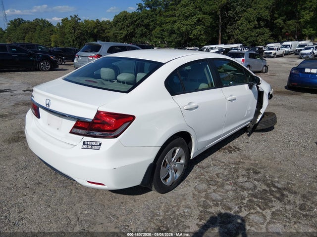 Aukcja sprzedaży 2015 Honda Civic Lx, vin: 19XFB2F59FE104540, numer aukcji: 46072030