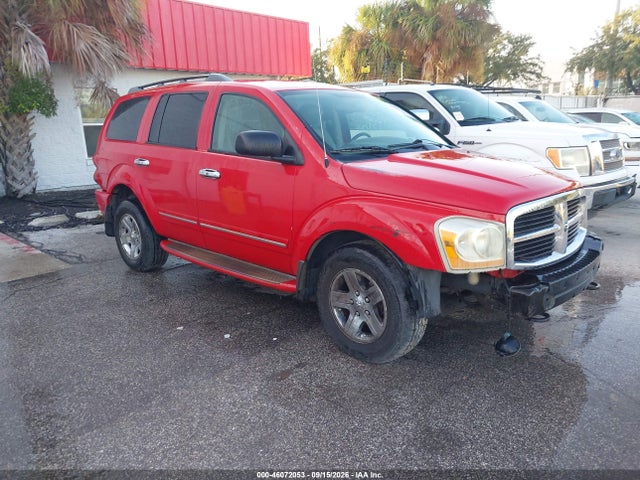 46072053 :رقم المزاد ، 1D4HD58D95F544368 vin ، 2005 Dodge Durango Limited مزاد بيع