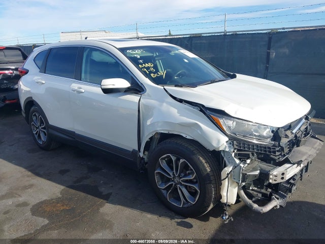 Auction sale of the 2021 Honda Cr-v 2wd Ex, vin: 7FARW1H51ME024721, lot number: 46072058