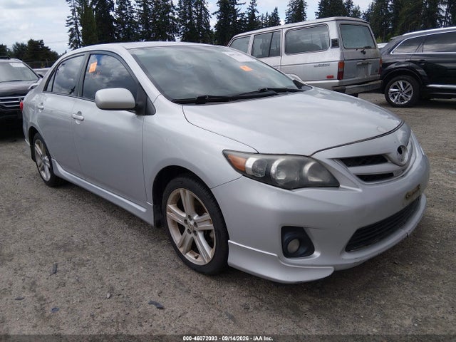 46072093 :رقم المزاد ، 5YFBU4EE4DP140007 vin ، 2013 Toyota Corolla S مزاد بيع