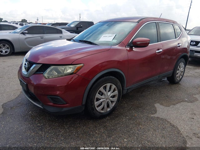 2015 Nissan Rogue S მანქანა იყიდება აუქციონზე, vin: KNMAT2MT4FP537501, აუქციონის ნომერი: 46072097