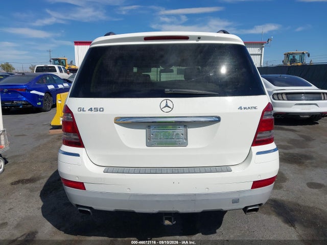 Aukcja sprzedaży 2007 Mercedes-benz Gl 450 4matic, vin: 4JGBF71E77A280414, numer aukcji: 46072116