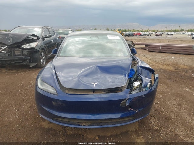 46072126 :رقم المزاد ، 5YJ3E1EA5SF879554 vin ، 2025 Tesla Model 3 Long Range Rear-wheel Drive/standard Rear-wheel Drive مزاد بيع