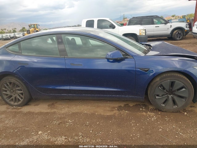 46072126 :رقم المزاد ، 5YJ3E1EA5SF879554 vin ، 2025 Tesla Model 3 Long Range Rear-wheel Drive/standard Rear-wheel Drive مزاد بيع