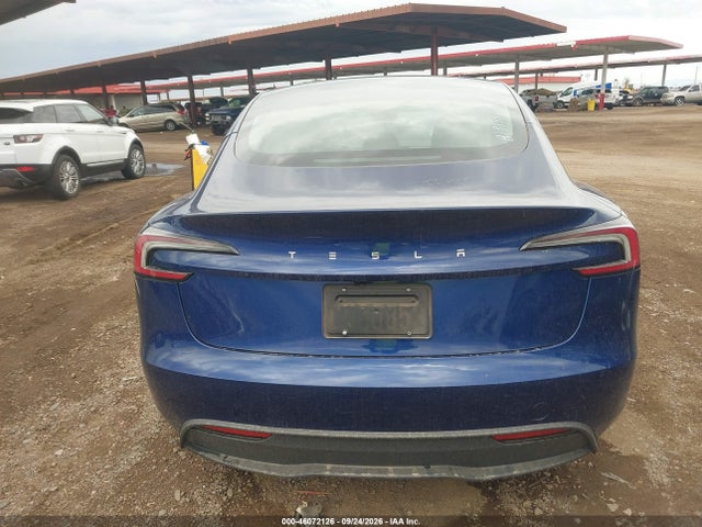 46072126 :رقم المزاد ، 5YJ3E1EA5SF879554 vin ، 2025 Tesla Model 3 Long Range Rear-wheel Drive/standard Rear-wheel Drive مزاد بيع