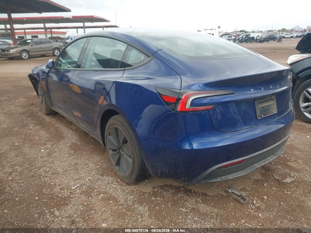 46072126 :رقم المزاد ، 5YJ3E1EA5SF879554 vin ، 2025 Tesla Model 3 Long Range Rear-wheel Drive/standard Rear-wheel Drive مزاد بيع