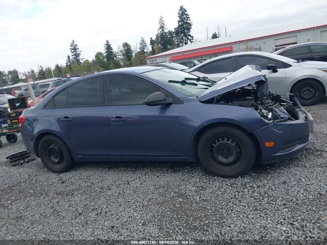 2014 Chevrolet Cruze Ls Auto მანქანა იყიდება აუქციონზე, vin: 1G1PA5SGXE7454492, აუქციონის ნომერი: 46072150