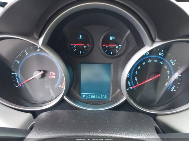 2014 Chevrolet Cruze Ls Auto მანქანა იყიდება აუქციონზე, vin: 1G1PA5SGXE7454492, აუქციონის ნომერი: 46072150