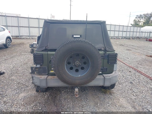 2007 Jeep Wrangler X მანქანა იყიდება აუქციონზე, vin: 1J4FA24187L185746, აუქციონის ნომერი: 46072170