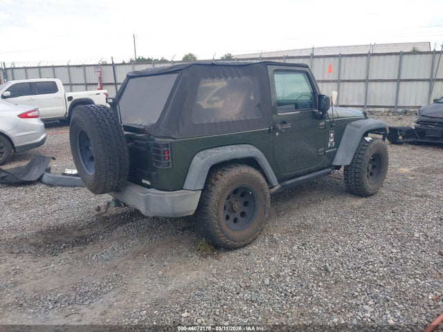 2007 Jeep Wrangler X მანქანა იყიდება აუქციონზე, vin: 1J4FA24187L185746, აუქციონის ნომერი: 46072170