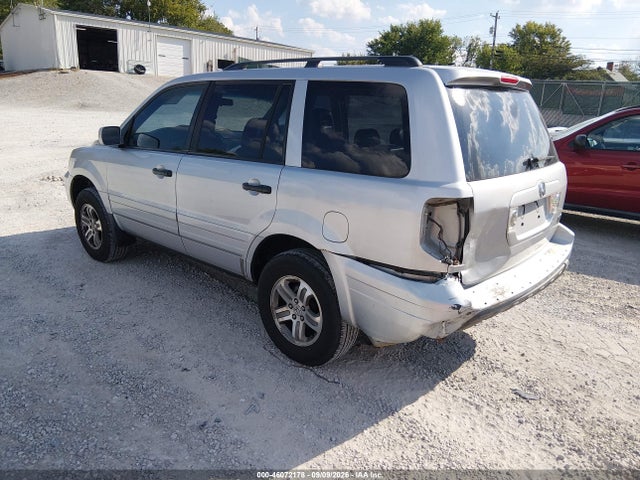 46072178 :رقم المزاد ، 2HKYF18553H569036 vin ، 2003 Honda Pilot Ex-l مزاد بيع