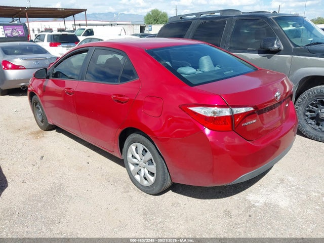 Продаж на аукціоні авто 2015 Toyota Corolla Le, vin: 5YFBURHE0FP351667, номер лоту: 46072248