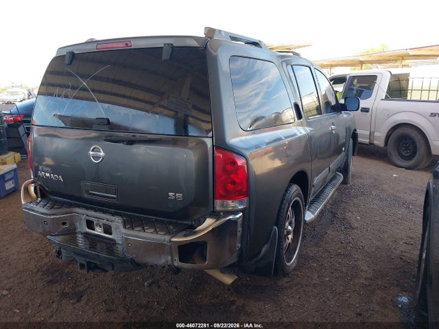 2005 Nissan Armada Se მანქანა იყიდება აუქციონზე, vin: 5N1AA08A05N729992, აუქციონის ნომერი: 46072281