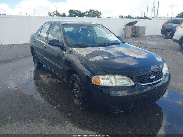 2002 Nissan Sentra Gxe მანქანა იყიდება აუქციონზე, vin: 3N1CB51D22L616569, აუქციონის ნომერი: 46072285