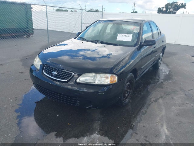 2002 Nissan Sentra Gxe მანქანა იყიდება აუქციონზე, vin: 3N1CB51D22L616569, აუქციონის ნომერი: 46072285