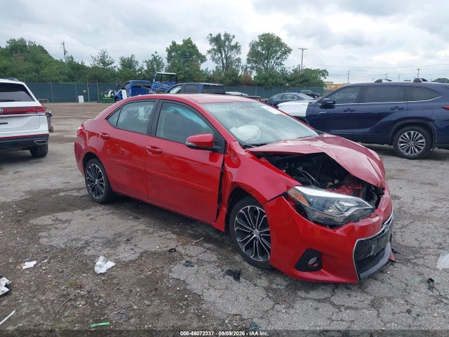 46072337 :رقم المزاد ، 2T1BURHE1GC633768 vin ، 2016 Toyota Corolla S Plus مزاد بيع