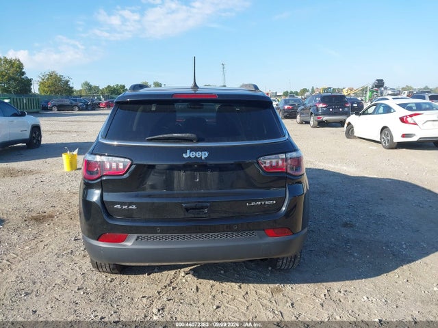 46072383 :رقم المزاد ، 3C4NJDCB6HT627615 vin ، 2017 Jeep New Compass Limited 4x4 مزاد بيع