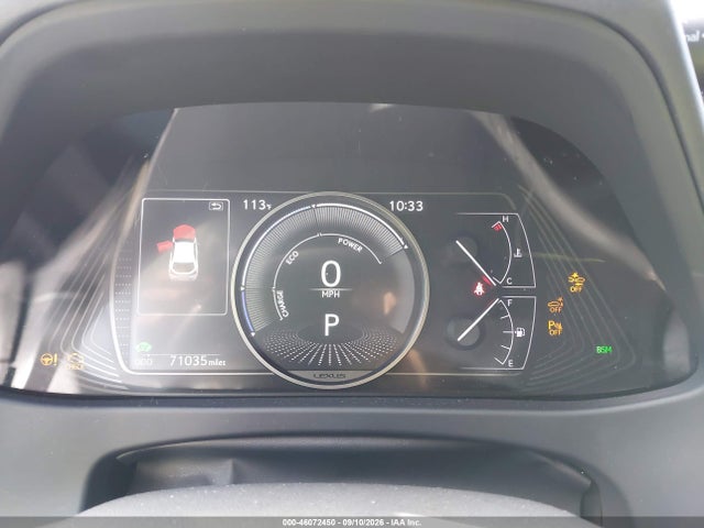 46072450 :رقم المزاد ، JTHP9JBH2L2024725 vin ، 2020 Lexus Ux 250h مزاد بيع