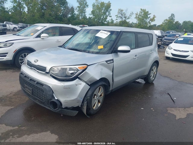 2015 Kia Soul მანქანა იყიდება აუქციონზე, vin: KNDJN2A22F7751005, აუქციონის ნომერი: 46072458