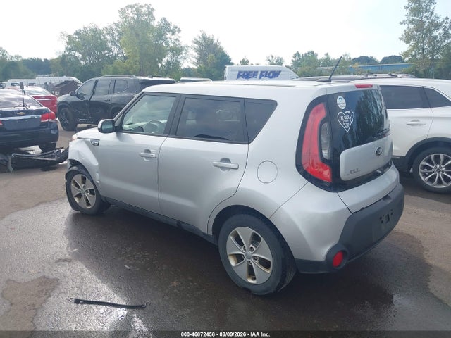 2015 Kia Soul მანქანა იყიდება აუქციონზე, vin: KNDJN2A22F7751005, აუქციონის ნომერი: 46072458